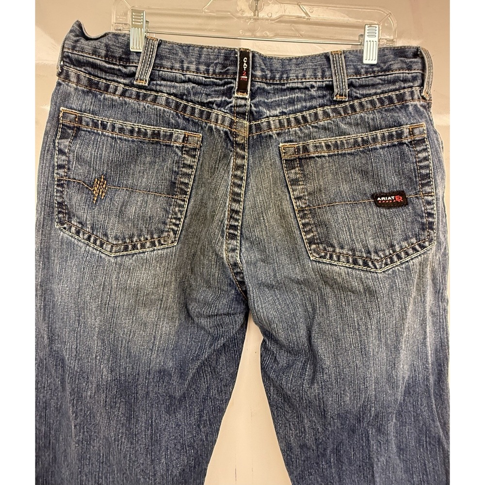 Ariat M4 FR Relaxed Boot Mens Jeans 35x31 Flame Resistant Denim Work Pants USA**